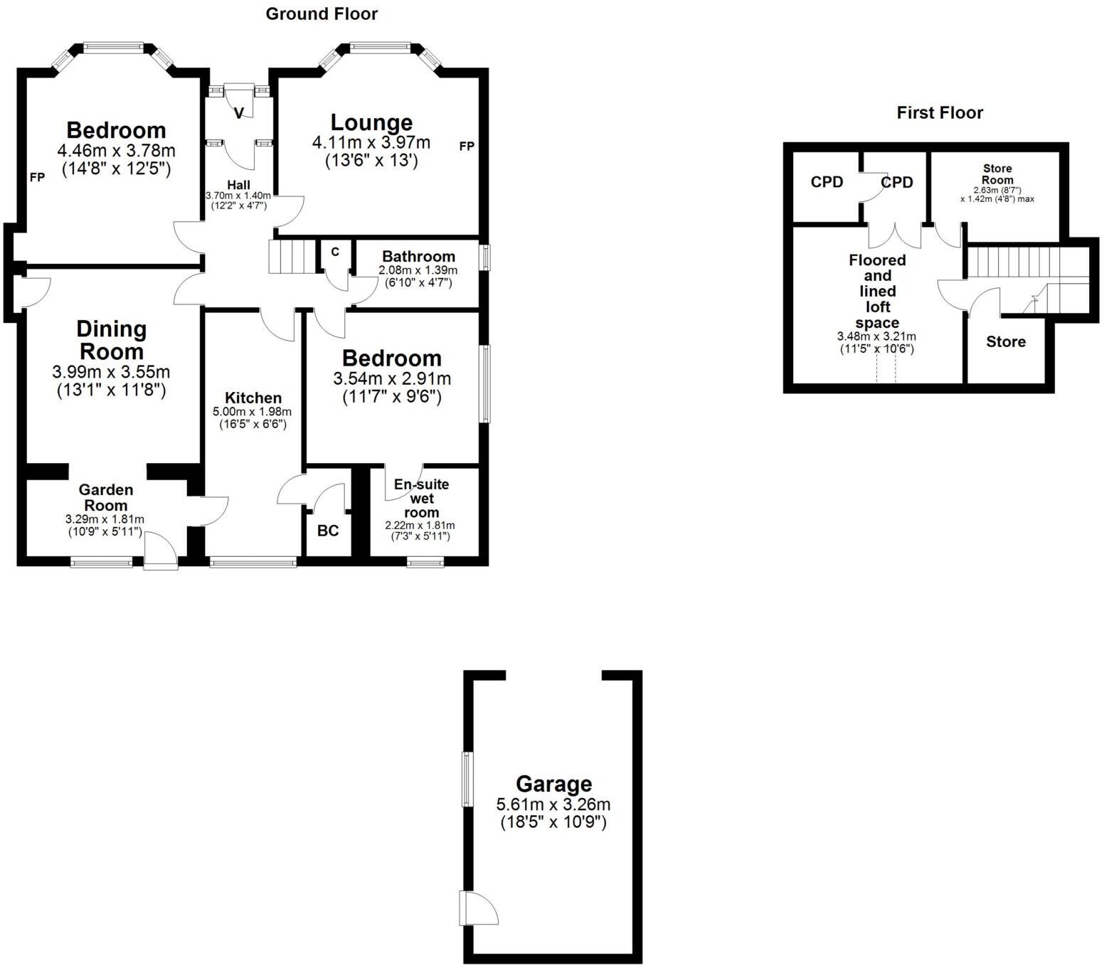 8 Laburnum Road, Ayr, KA7 3JS floorplan