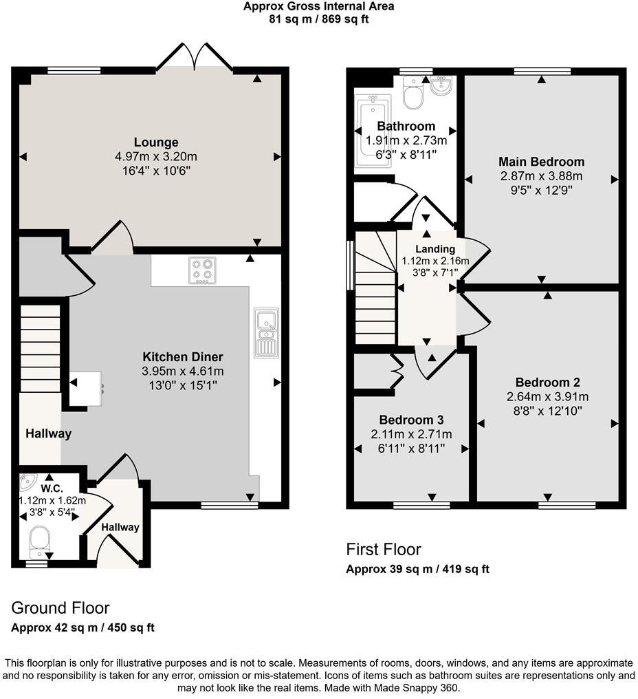 Bolton Drive, Silsden floorplan