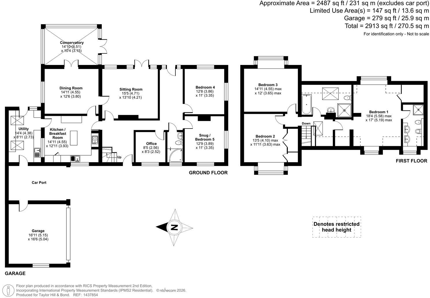 Holly Hill Lane, Sarisbury Green floorplan