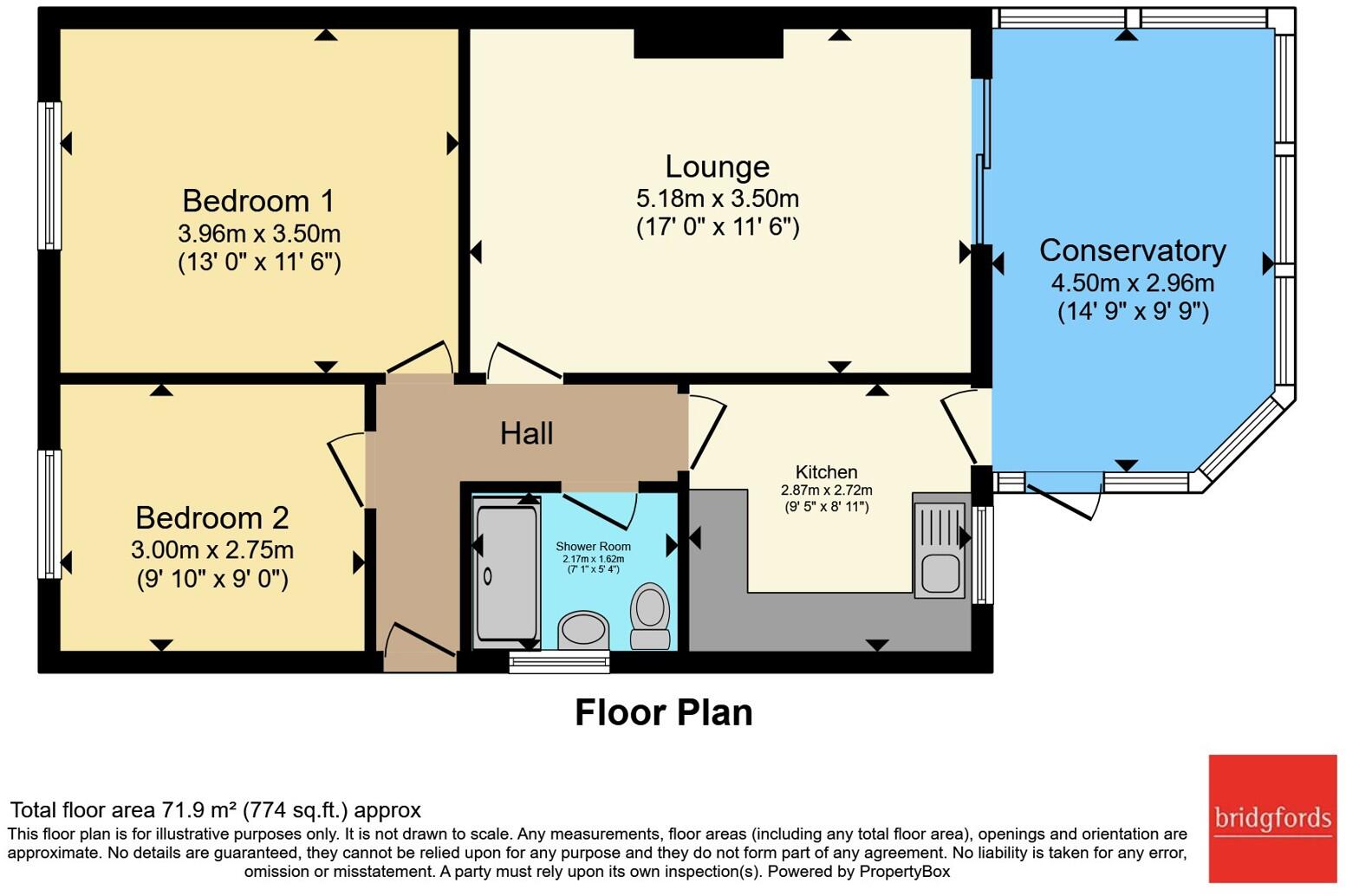 Pendle Close, Crewe, Cheshire, CW1 floorplan