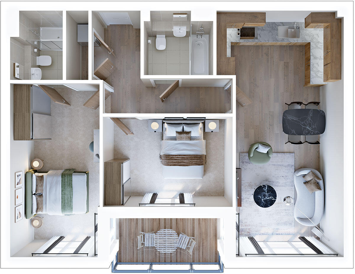 Kings Ride, Ascot floorplan