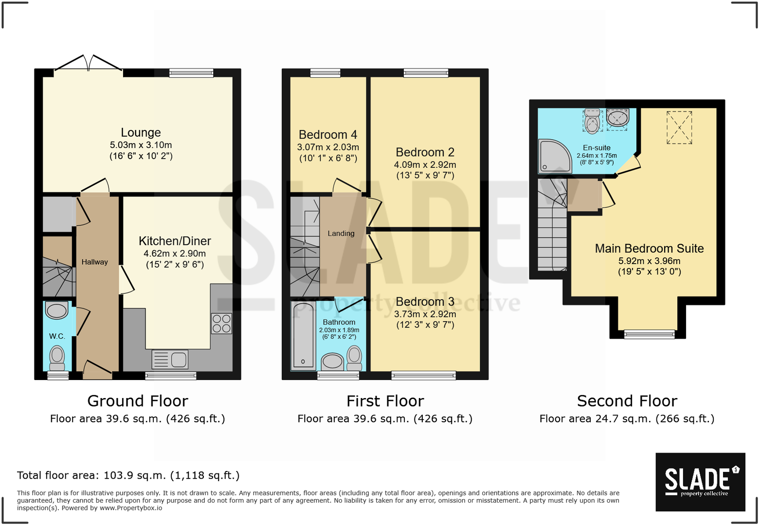54, Akron Drive, Wolverhampton, WV10 6EG floorplan