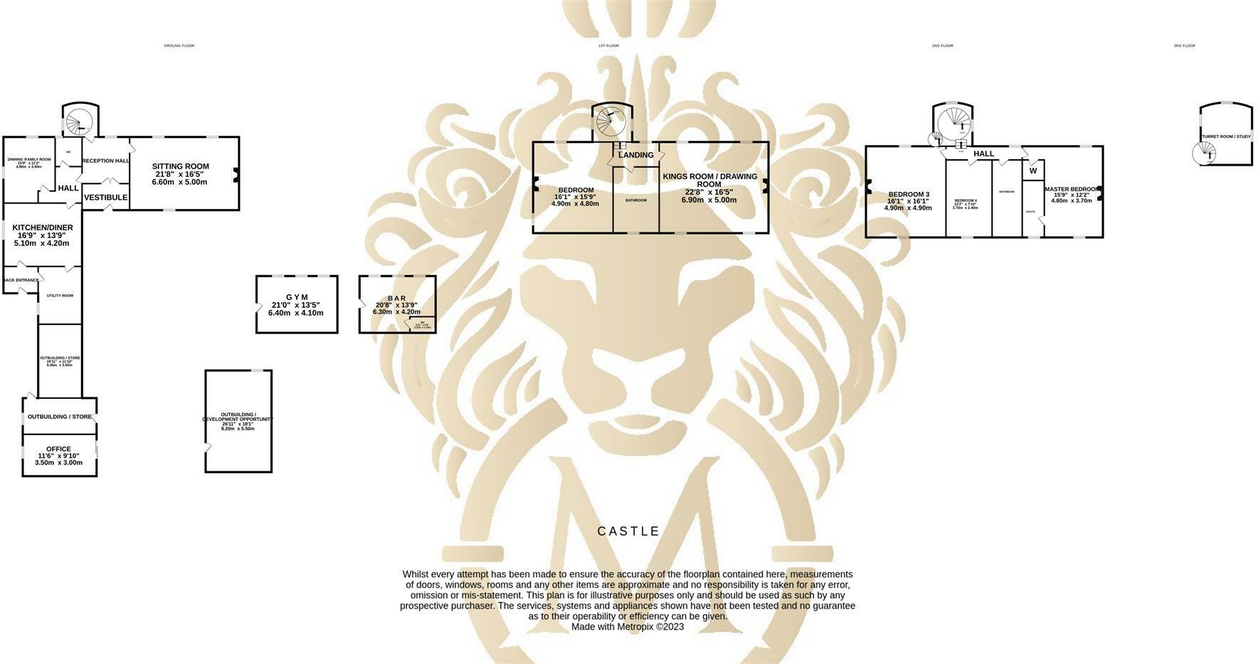 Illieston Castle floorplan