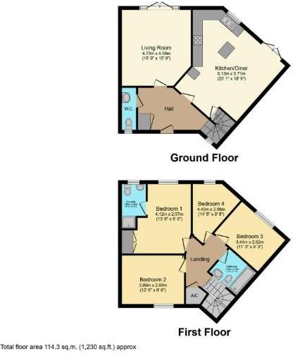 Ash Close, Banstead floorplan