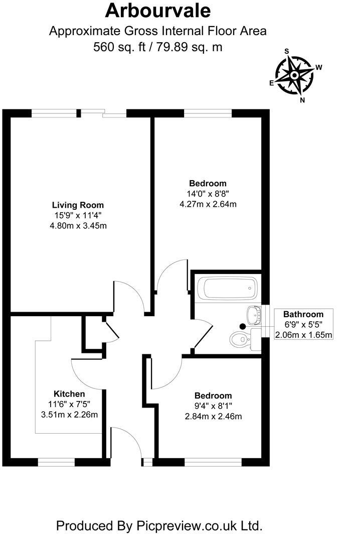 Arbourvale, St. Leonards-On-Sea floorplan