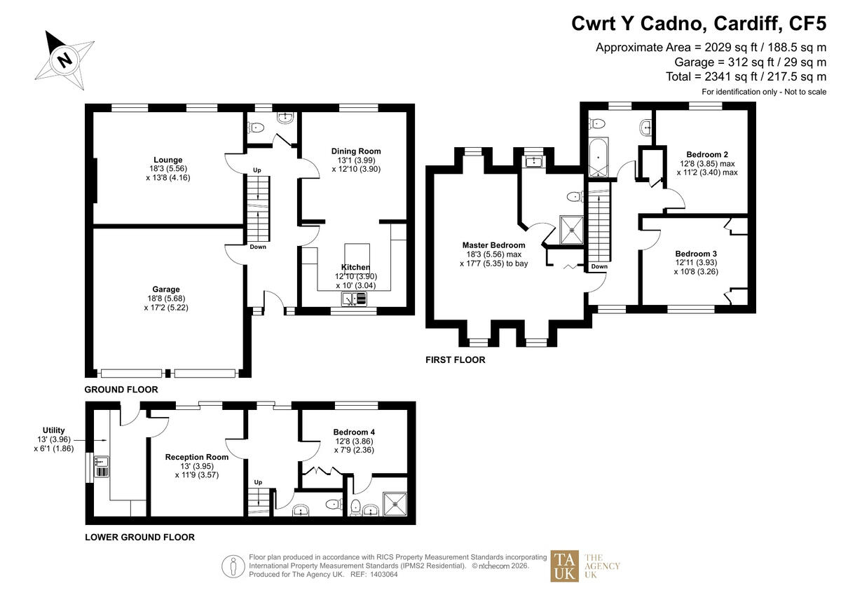 Cwrt Y Cadno, Cardiff, CF5 floorplan