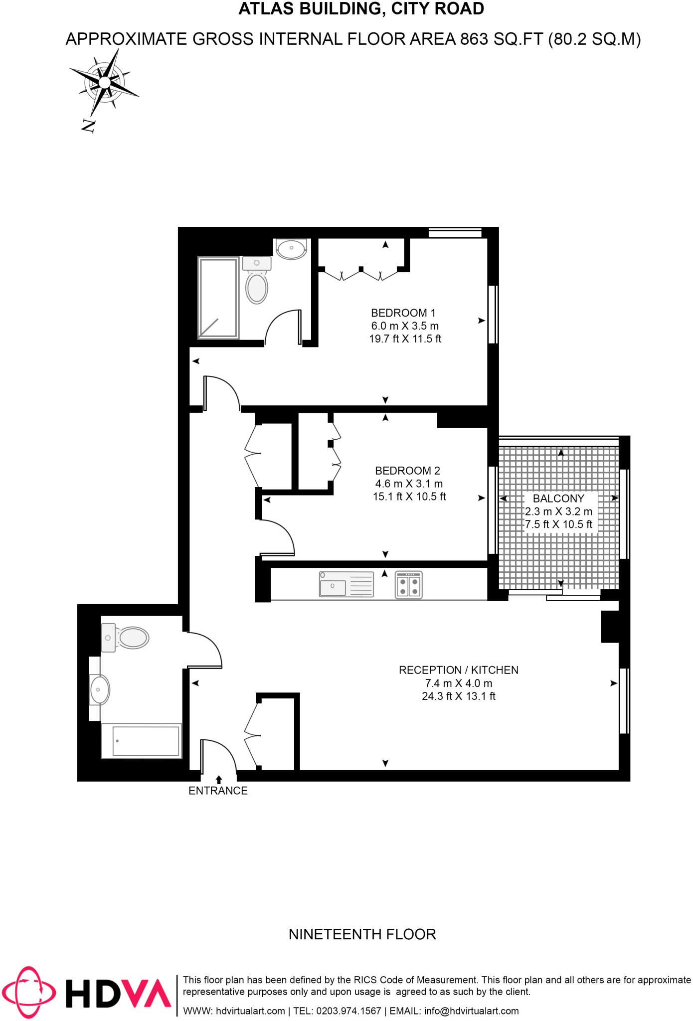 Atlas Building, London, EC1V floorplan