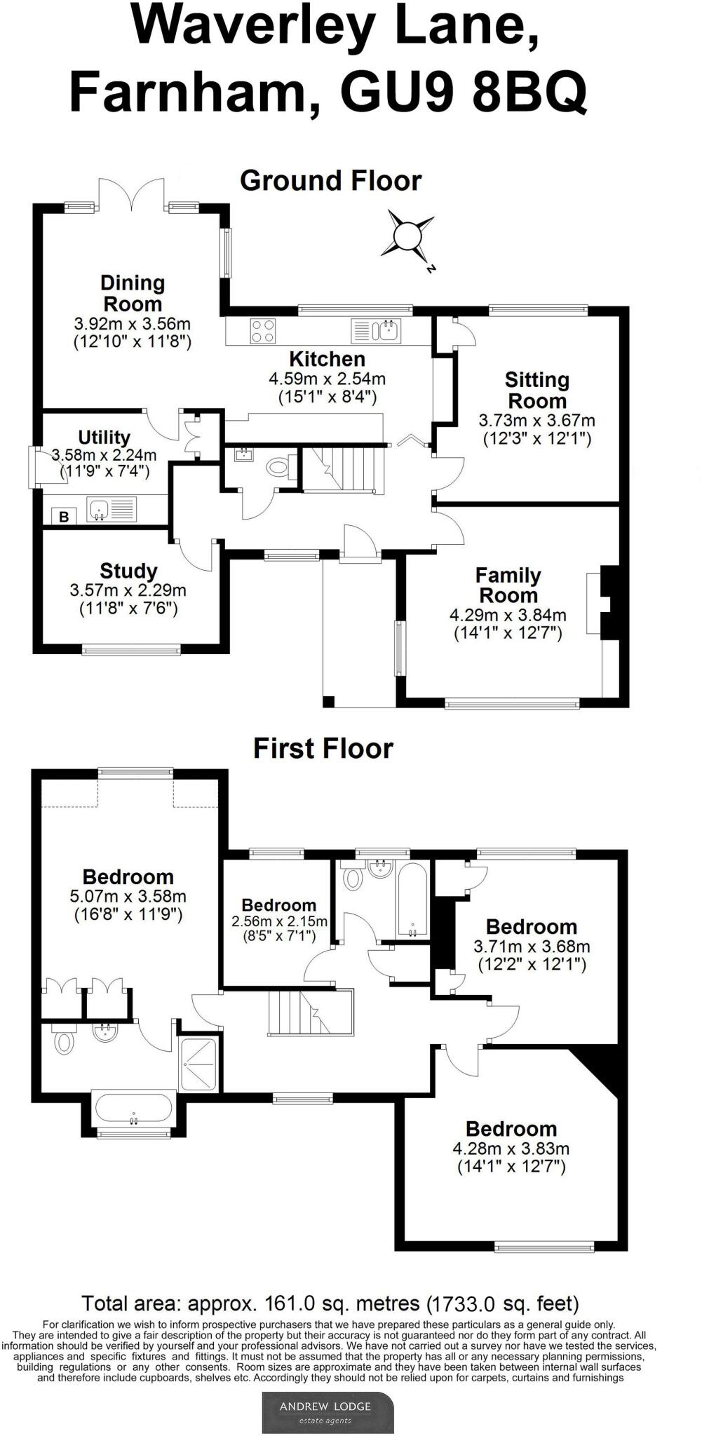Waverley Lane, Farnham, GU9 floorplan