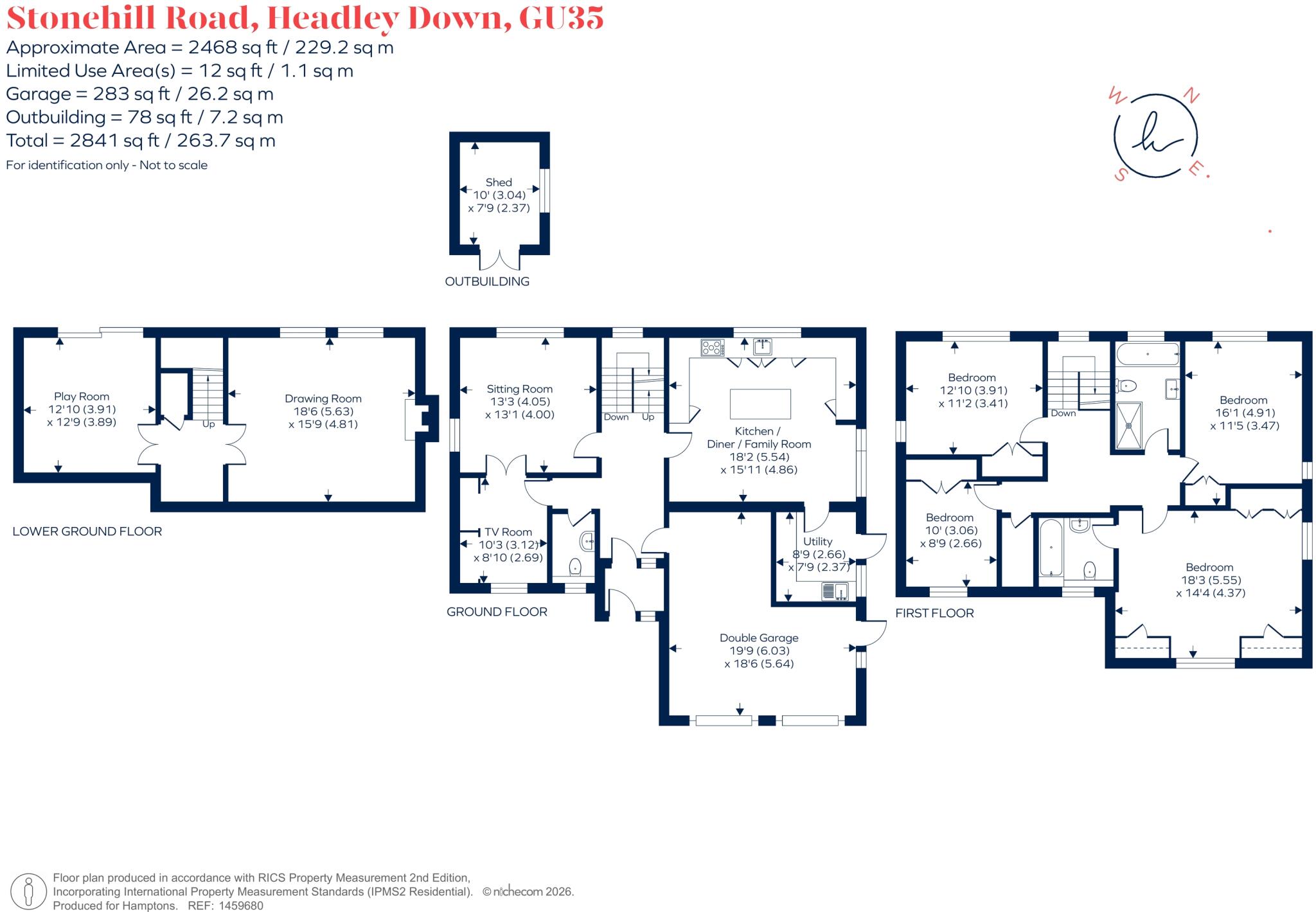Stonehill Road, Headley Down, GU35 floorplan