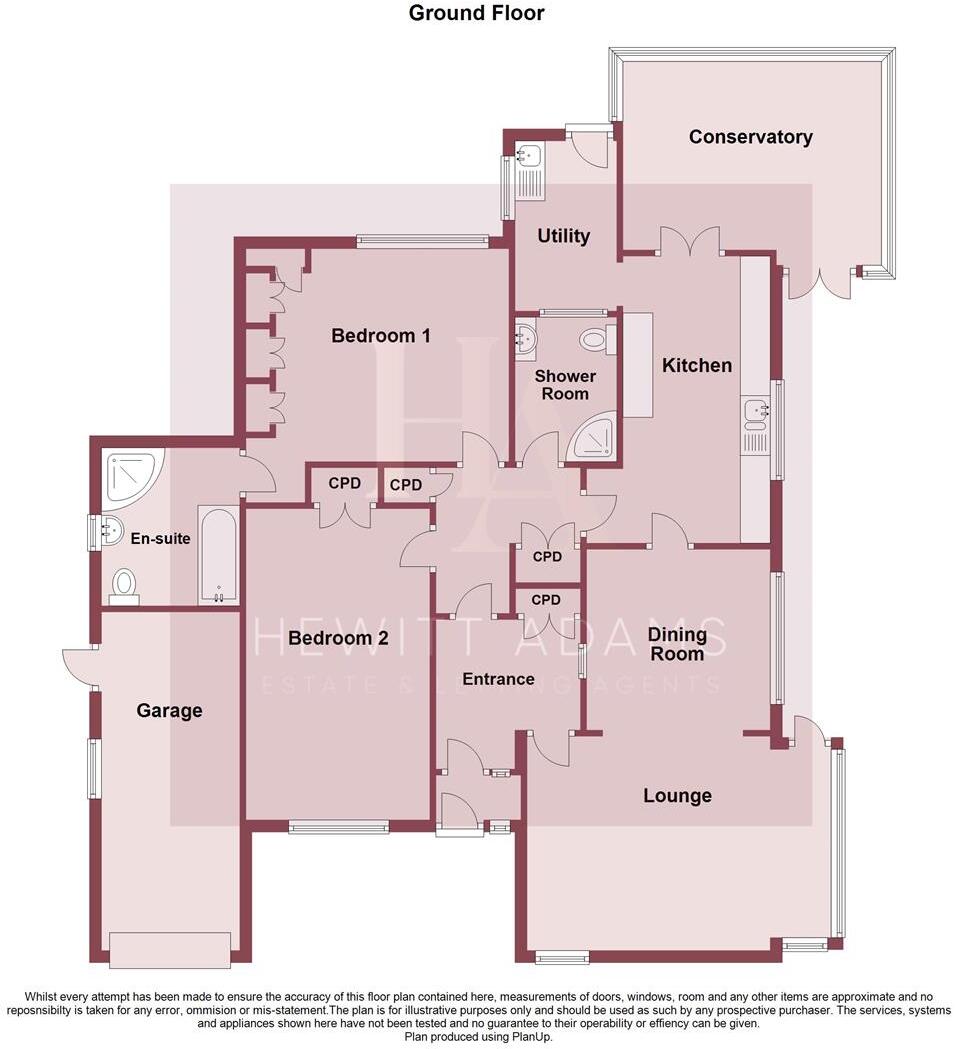 Raby Close, Heswall, Wirral floorplan