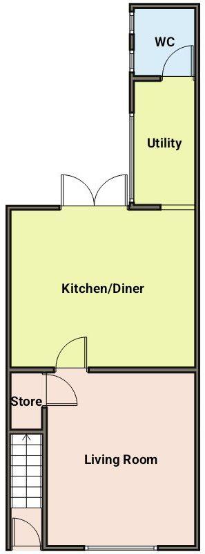Granby Terrace, Sunniside floorplan