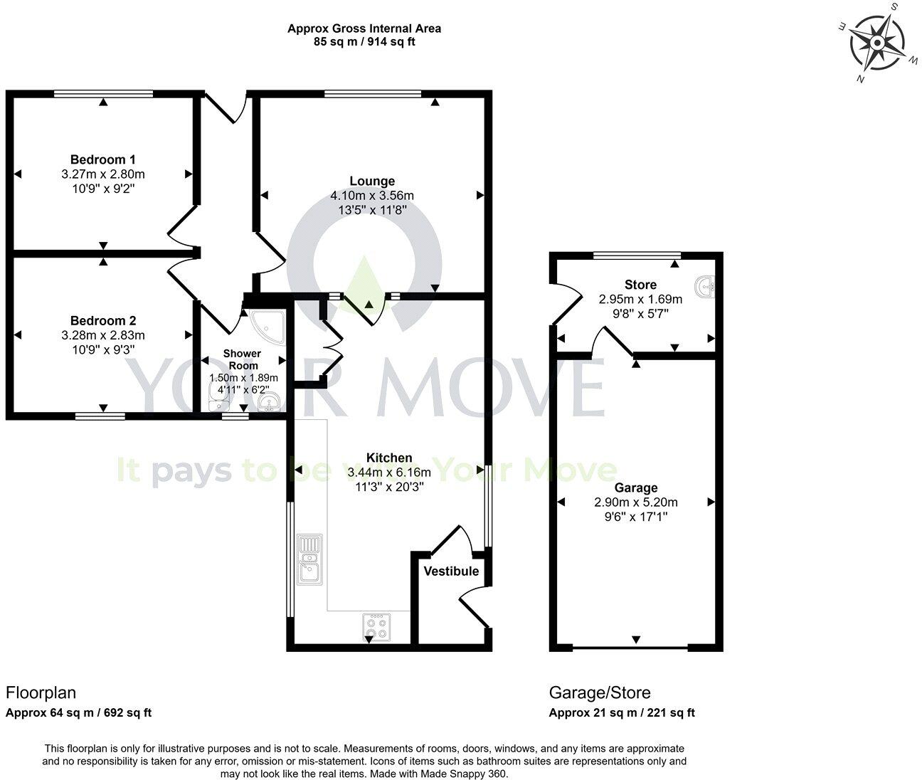 Farquhar Street, Hopeman, Elgin, Moray, IV30 floorplan