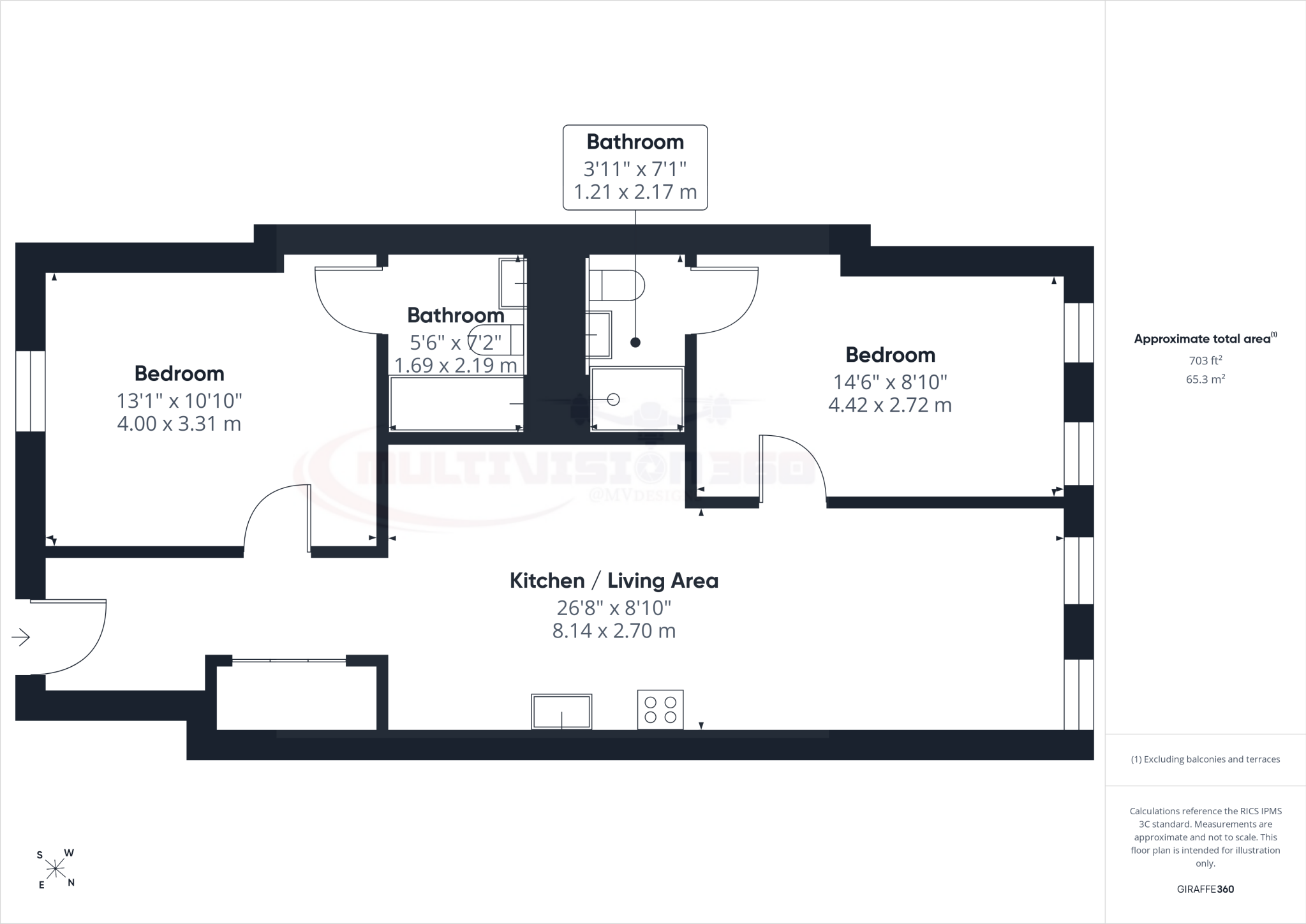 Port Street, Manchester floorplan