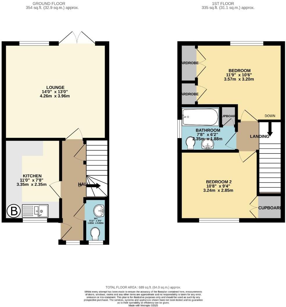 Heron Close, Stowmarket floorplan