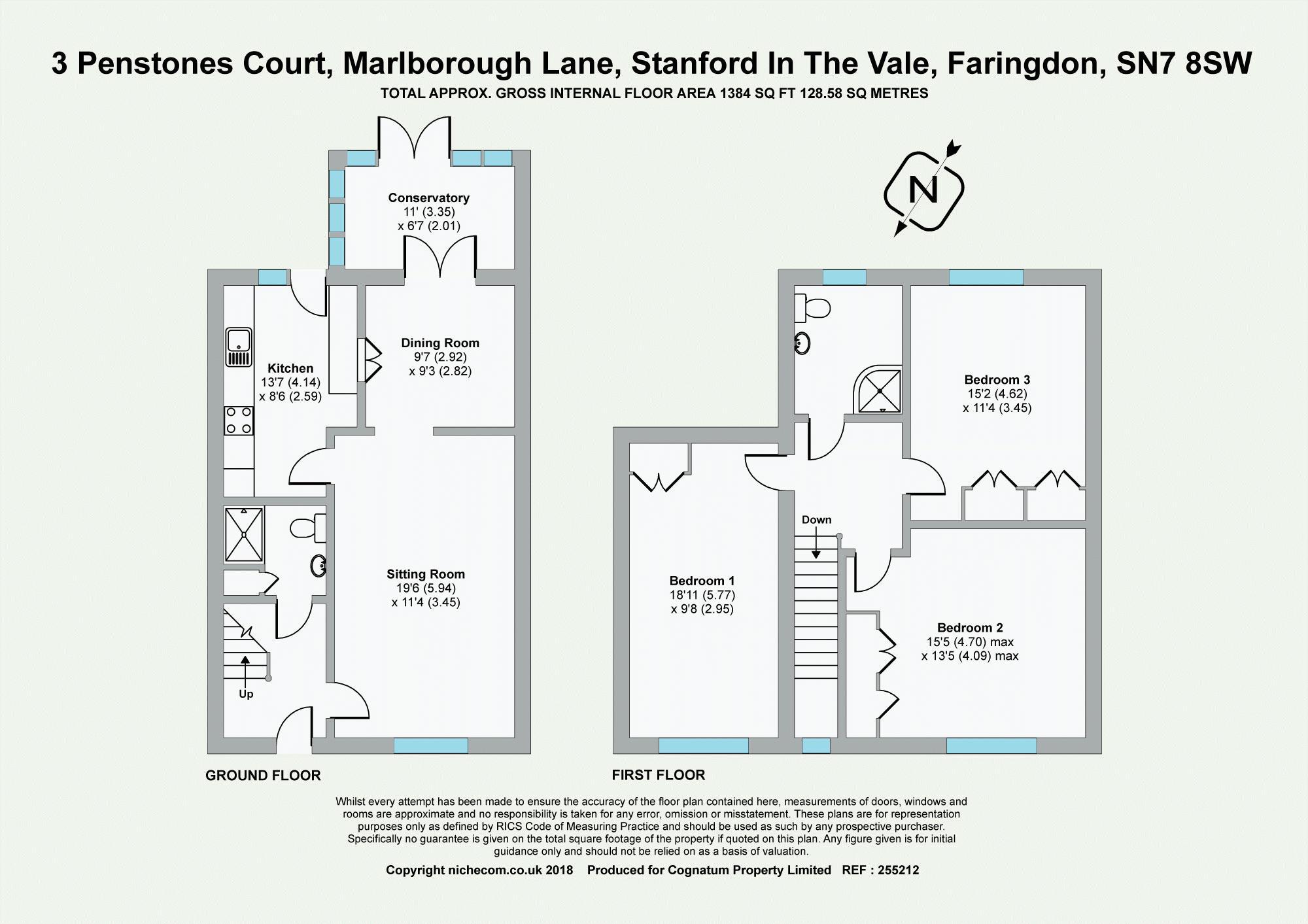 Penstones Court, Stanford in the Vale floorplan