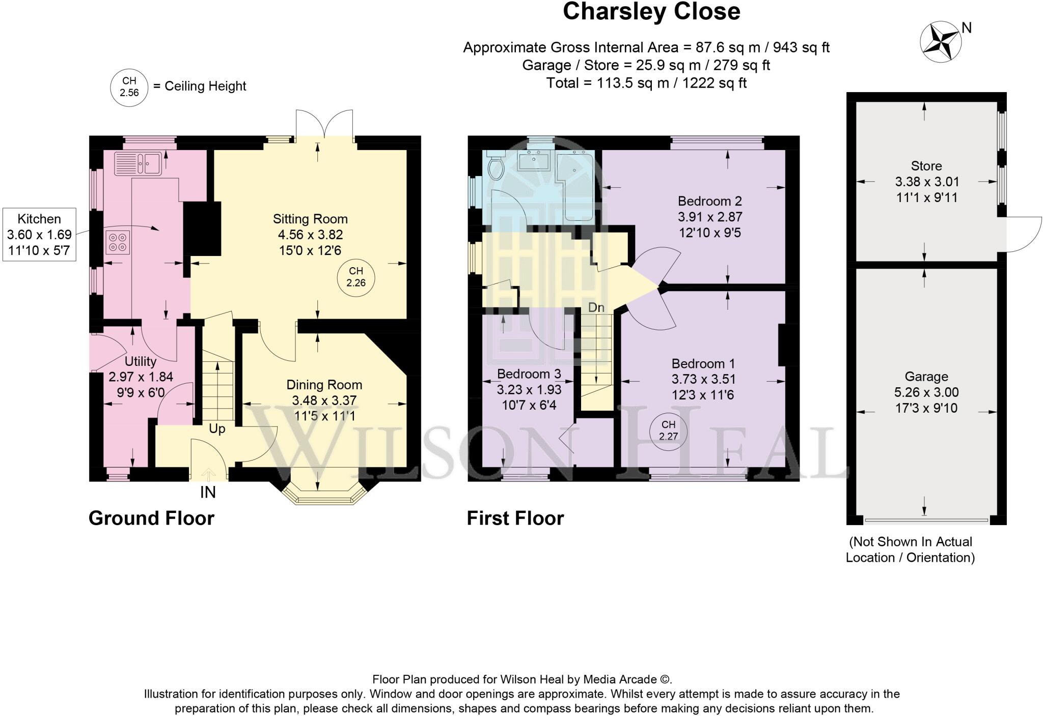 Charsley Close, Little Chalfont floorplan
