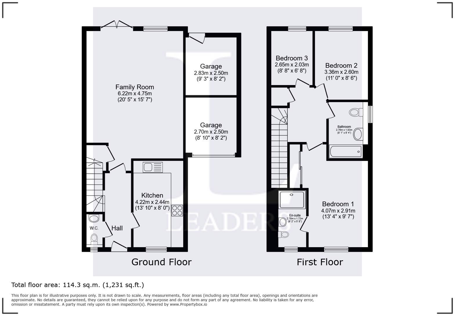 Lethaby Road, Bognor Regis, West Sussex floorplan