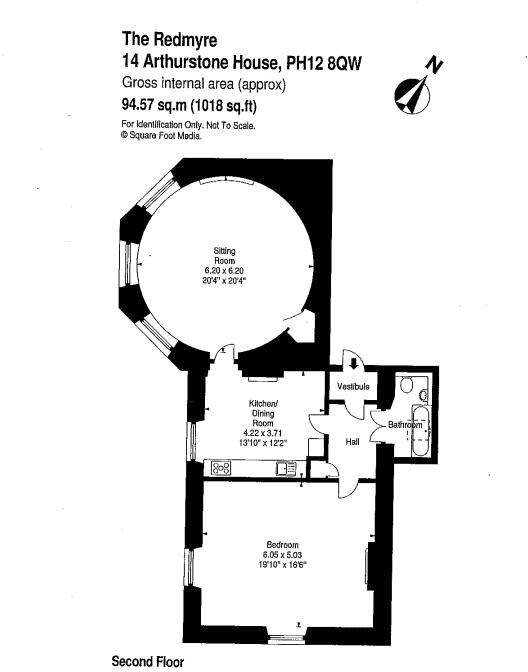 Redmyre, 14 Arthurstone House, Meigle, Blairgowrie, Perthshire, PH12 floorplan