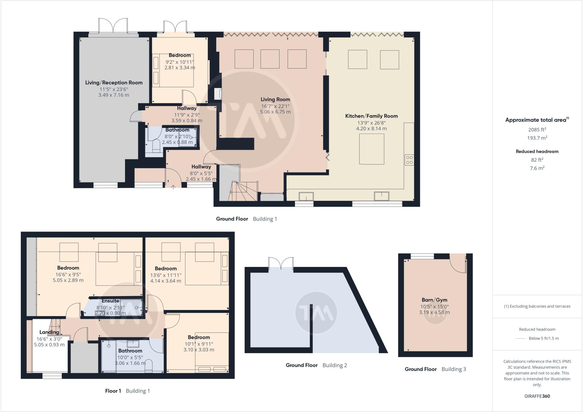 Shepreth Road, Foxton, Cambridge, Cambridgeshire, CB22 floorplan