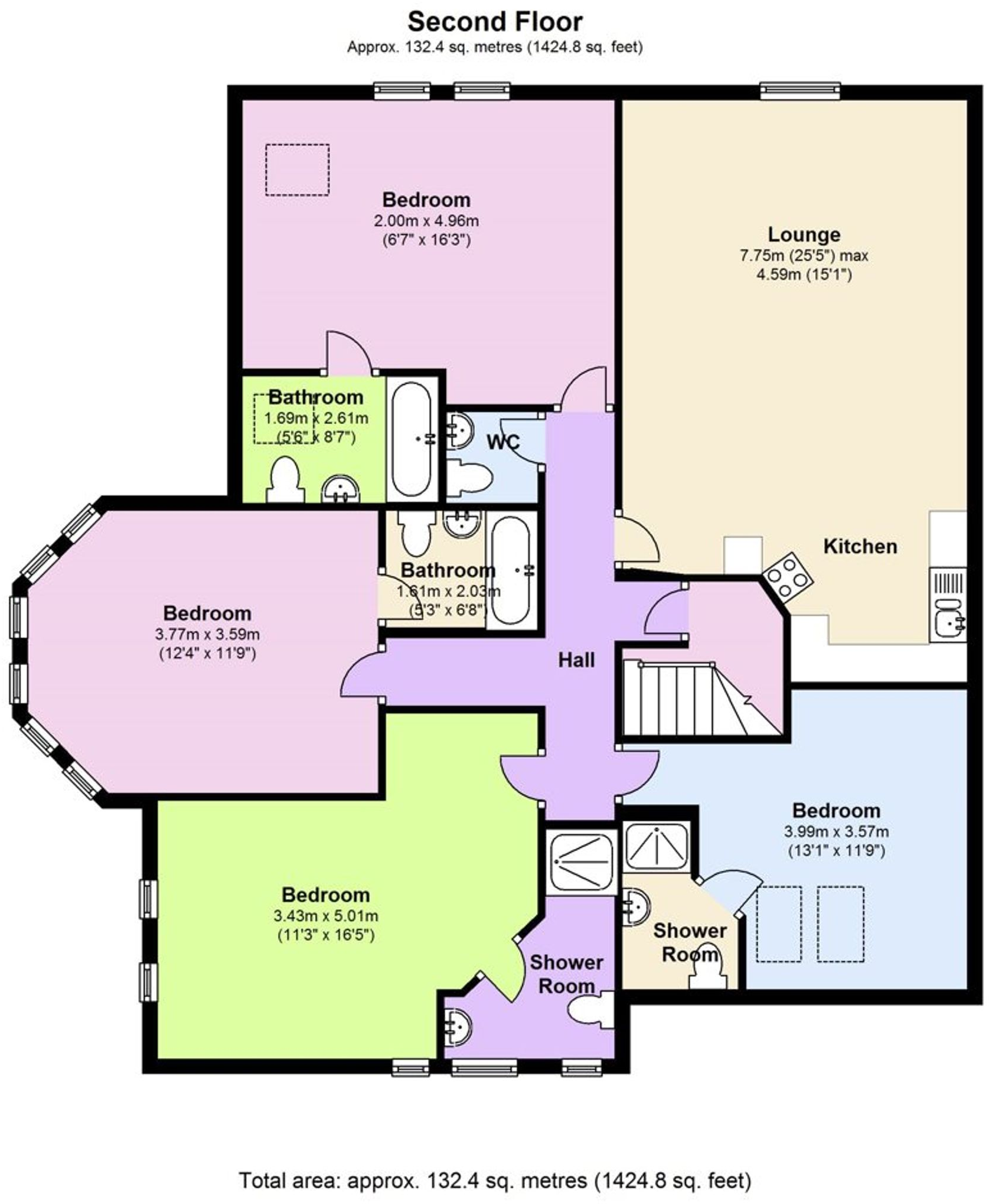3 Clumber Crescent South, The Park, NG7 floorplan
