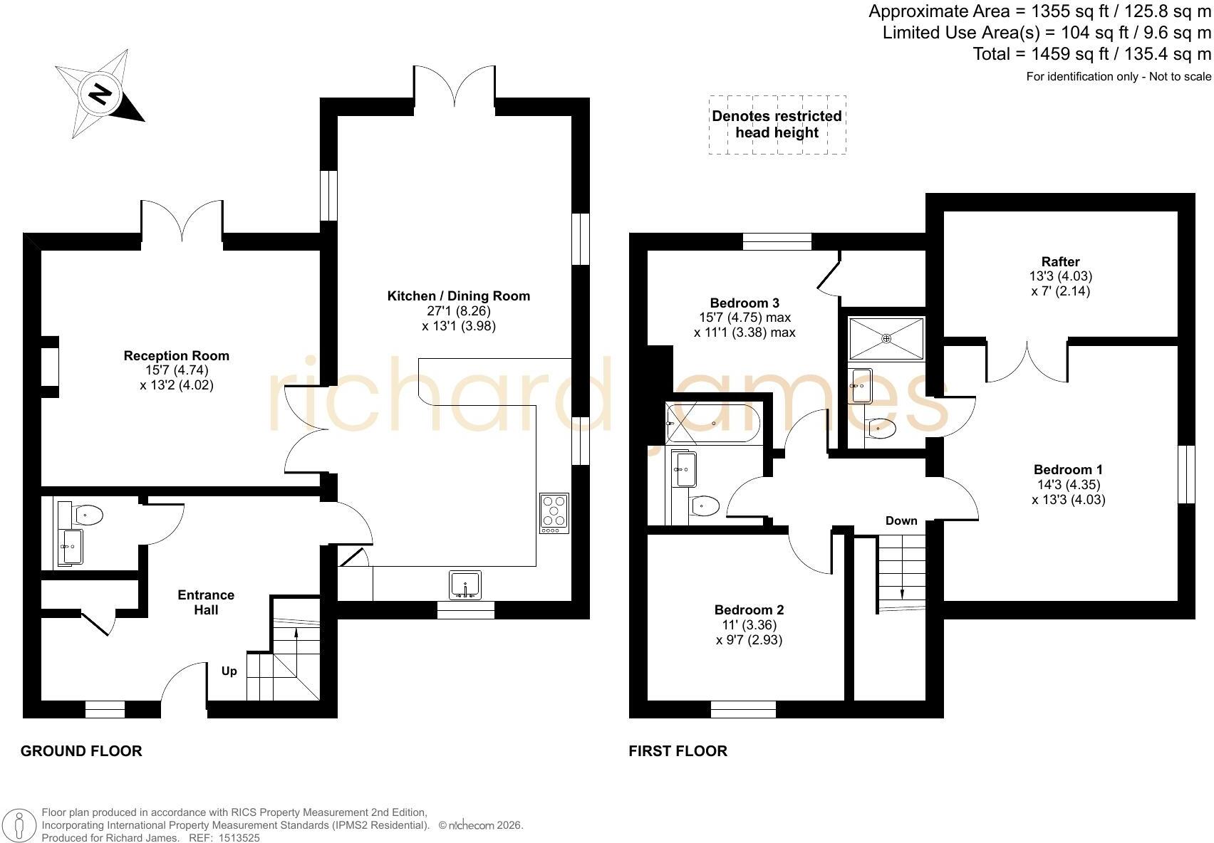 Spindletree Cottage, Shrivenham Road SN6 7BZ floorplan