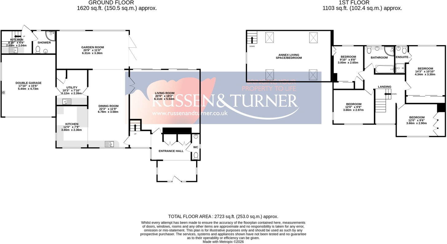 Substantial, Detached, Family Home on The Birches, South Wootton floorplan