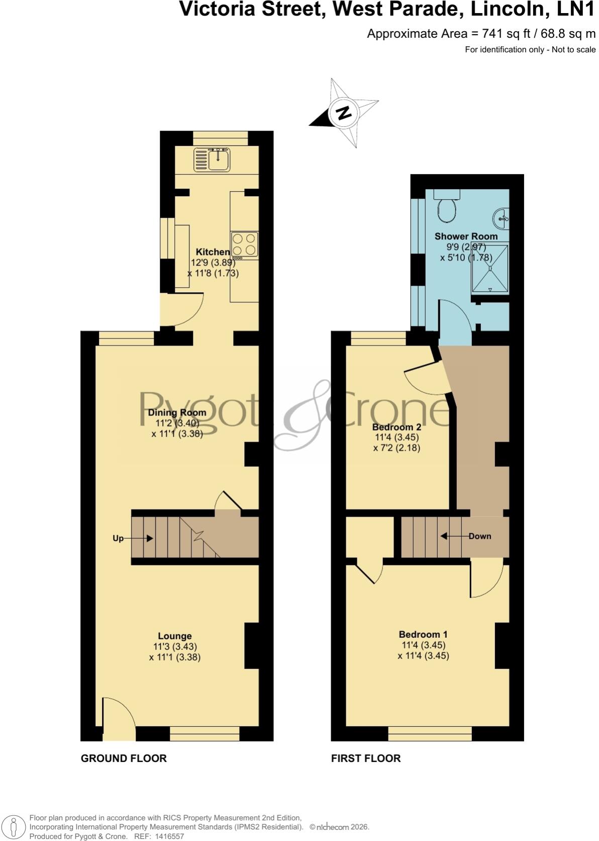 Victoria street, West Parade, Lincoln, Lincolnshire, LN1 floorplan