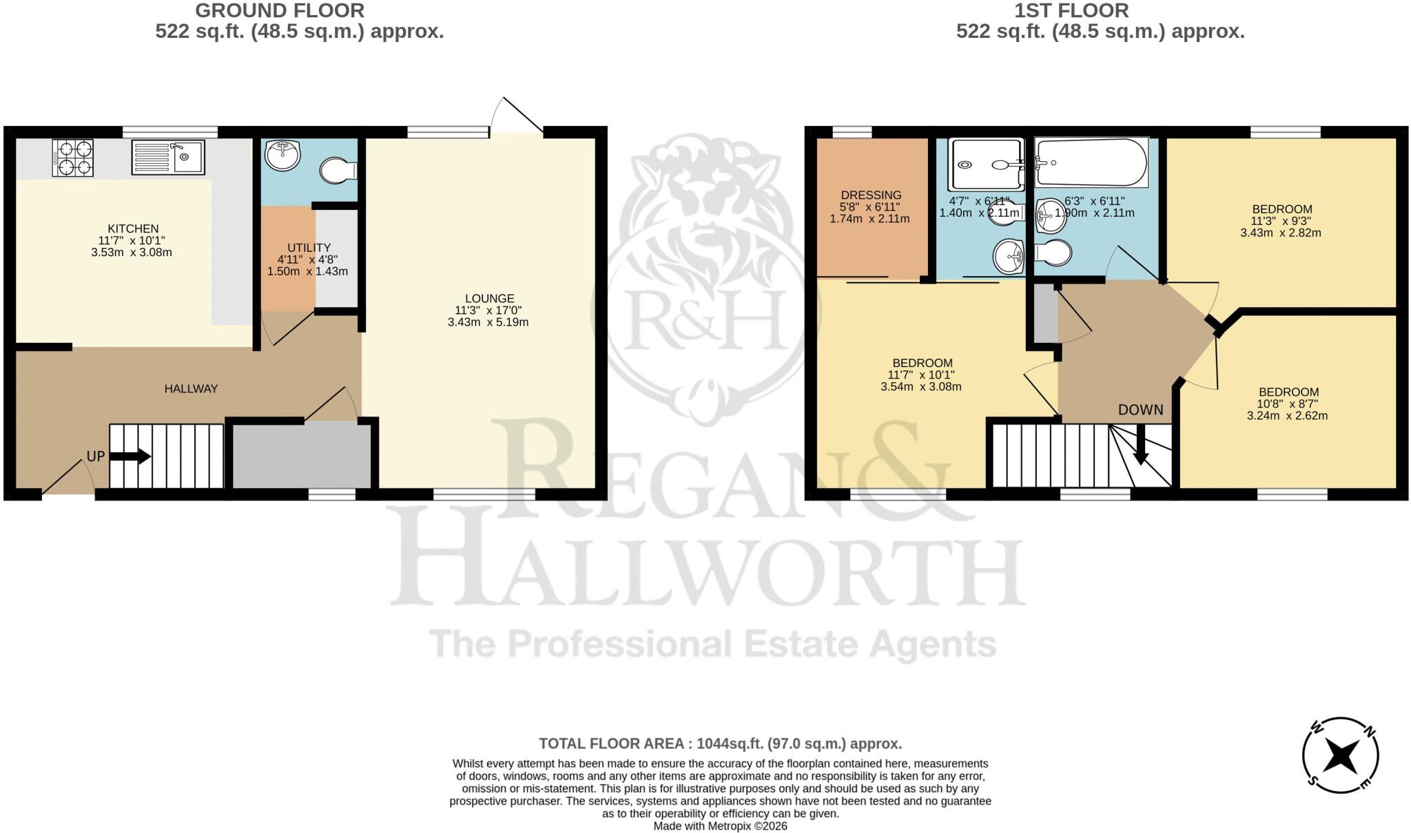 Ritchie Price Drive, Highfield, WN3 6GY floorplan