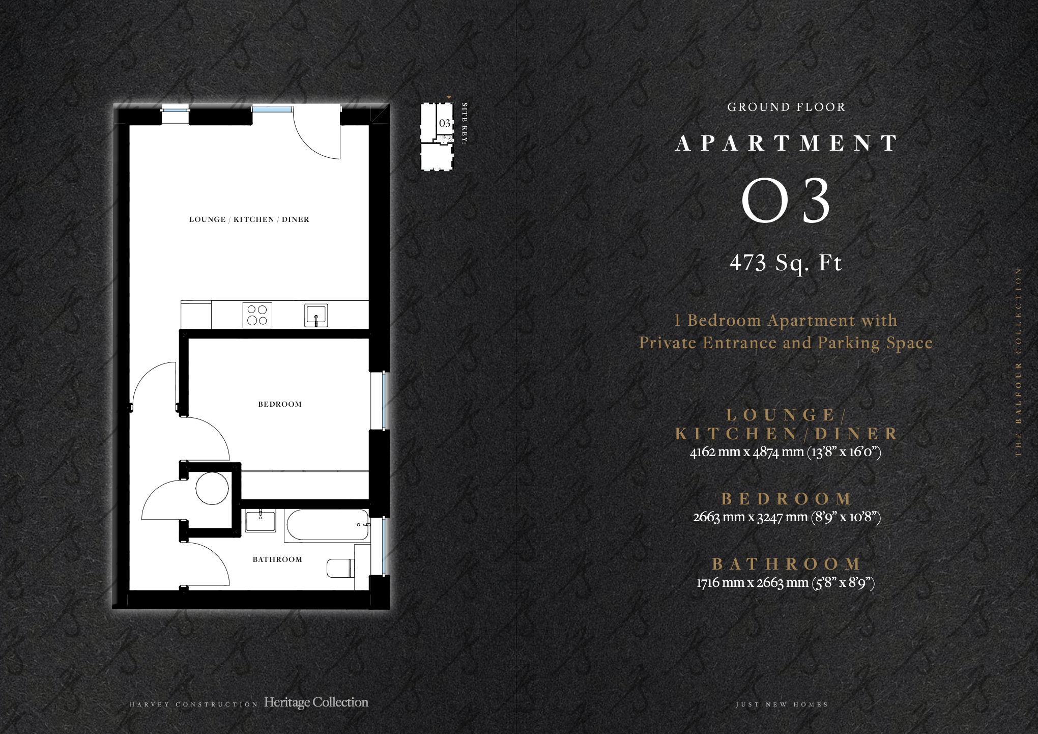 Luxury Apartments with Parking - Central Hoddesdon floorplan