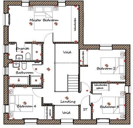Roman Road 
Harpole, Northamptonshire, 
NN7 4HD floorplan