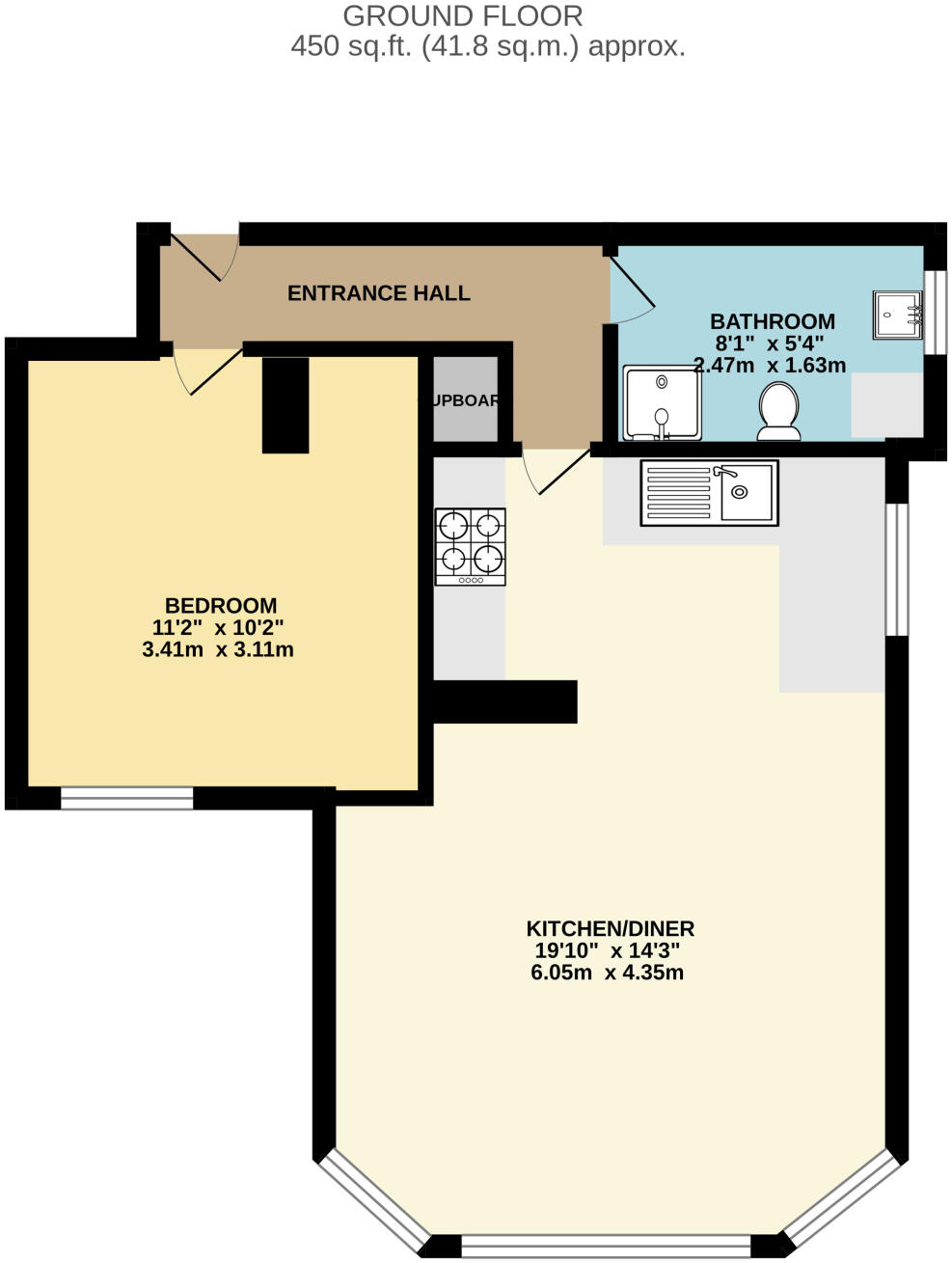 High Street, Milton Regis, Sittingbourne, ME10 floorplan