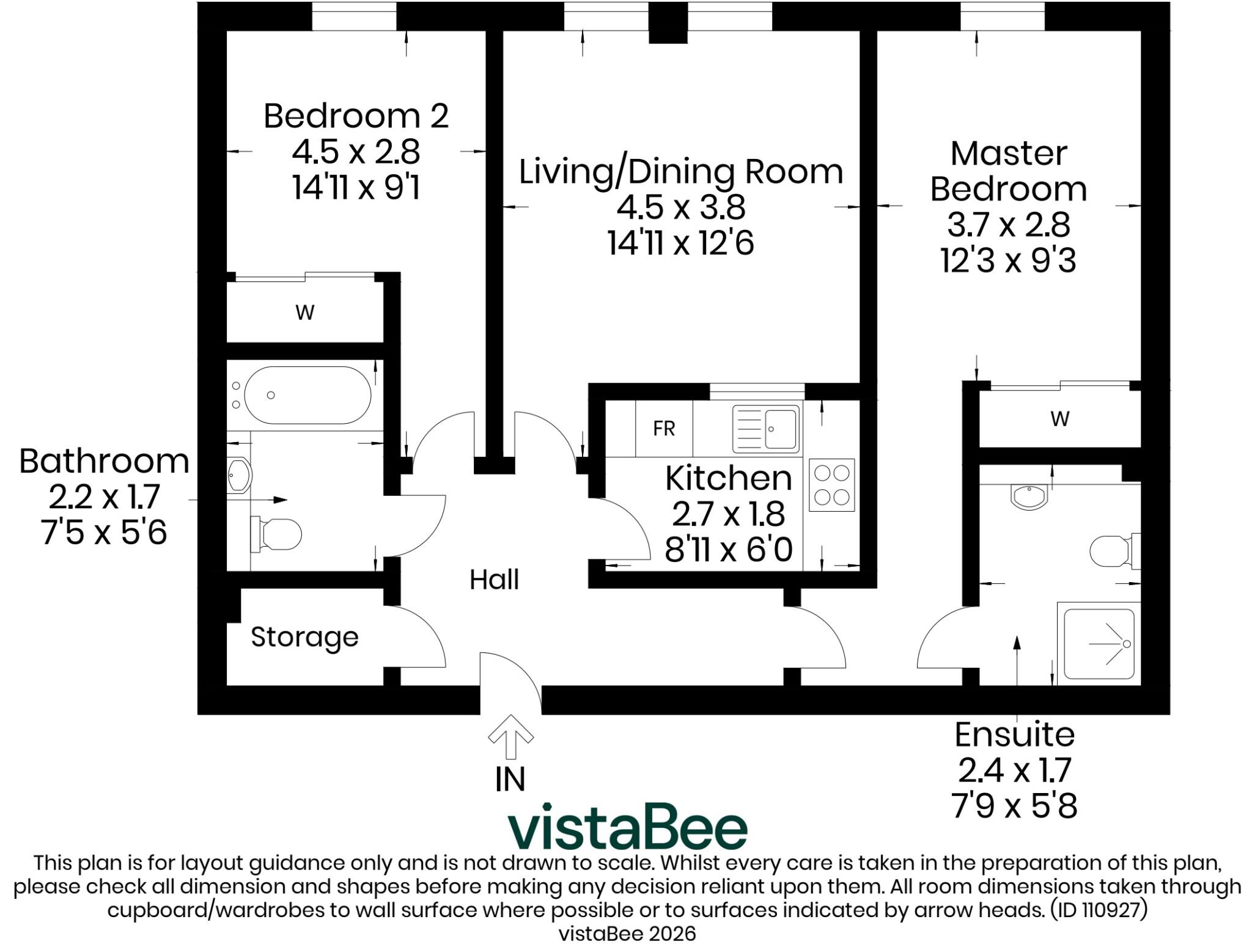 220 Wallace Street, G5 8AJ floorplan