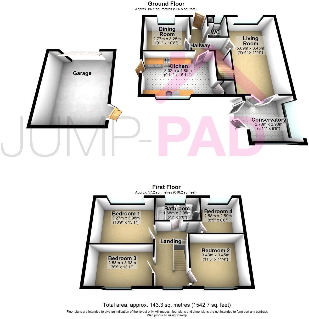 Gairloch Close, Fearnhead, WA2 floorplan