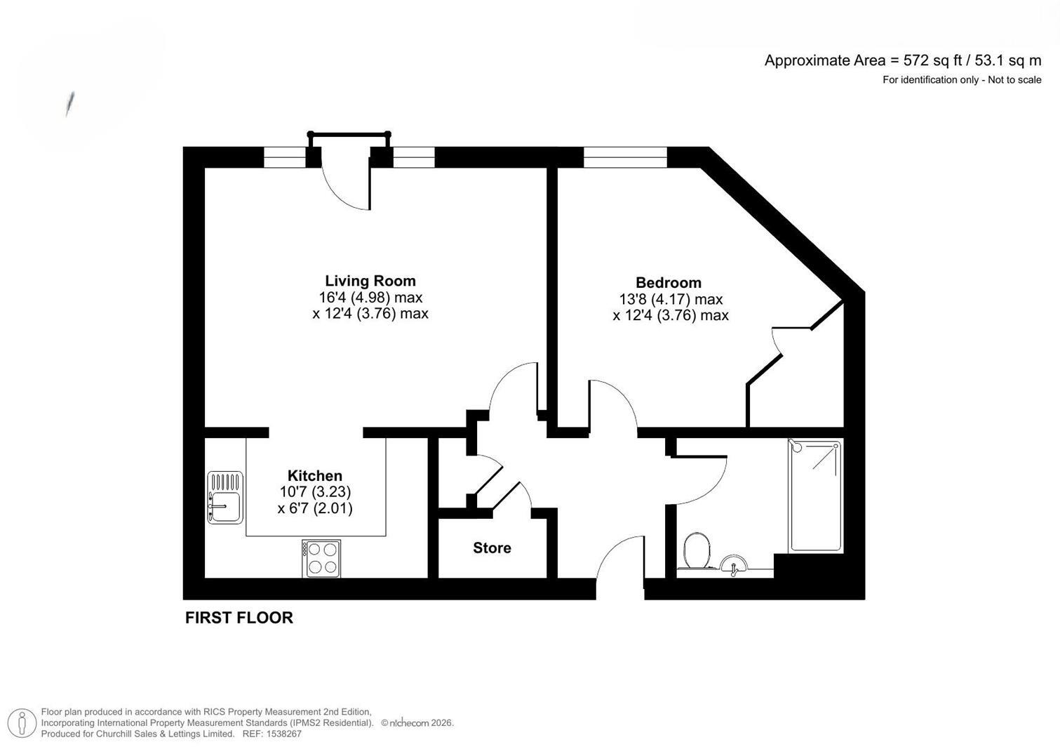 Connecticut Lodge, Hertford, Hertfordshire floorplan