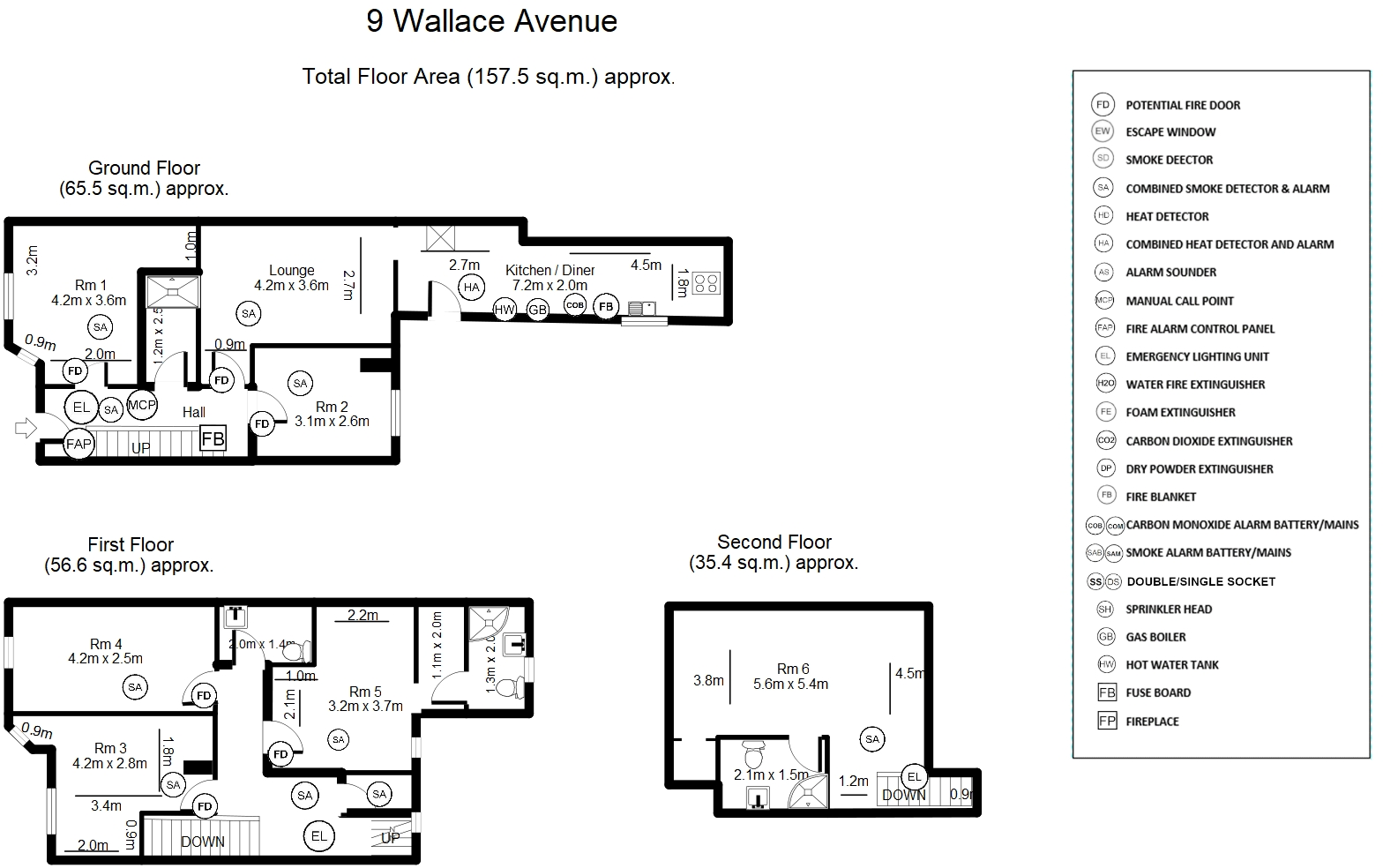 Wallace Avenue, Rusholme, Manchester floorplan