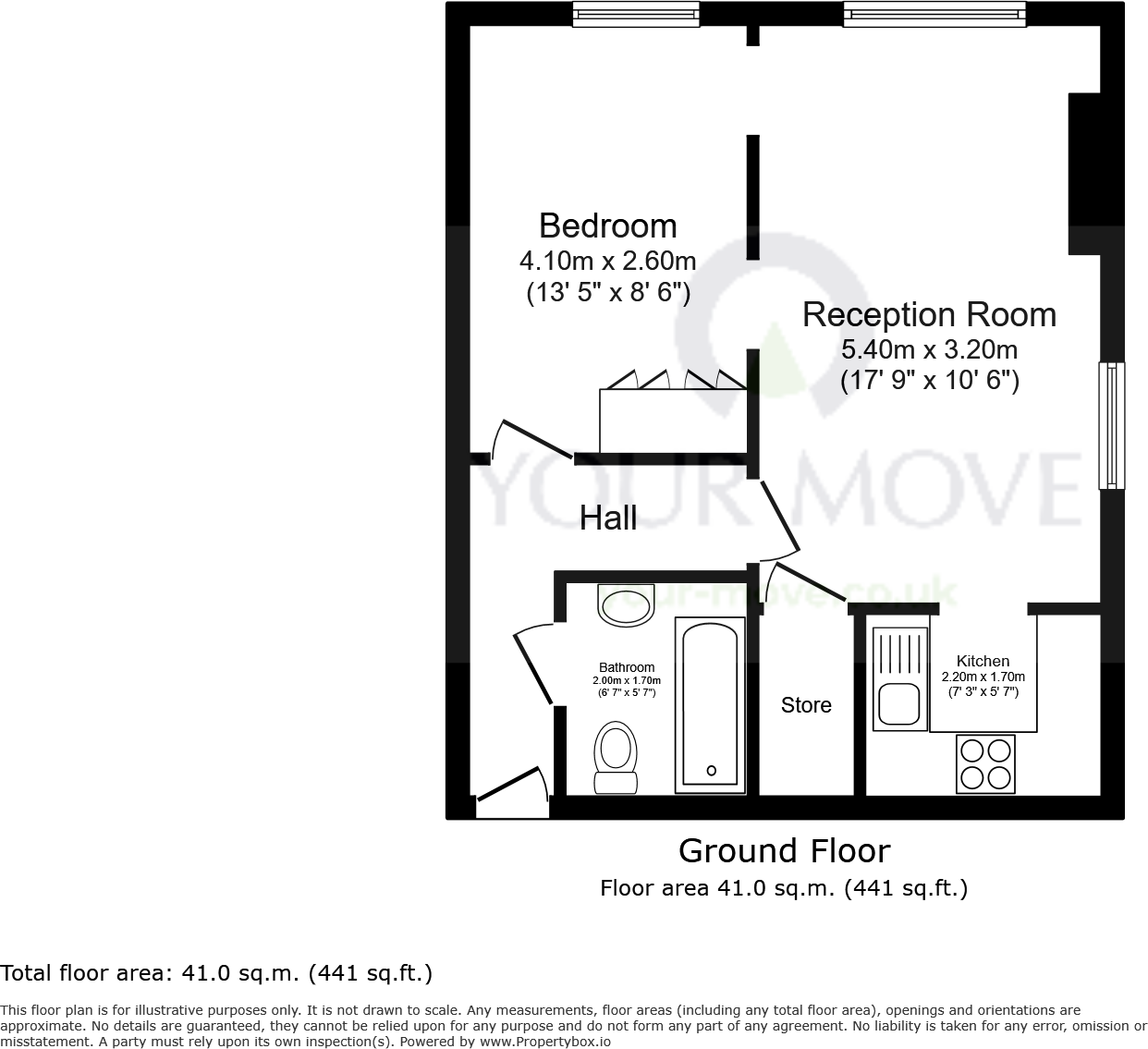 Cedar Road, Sutton, SM2 floorplan