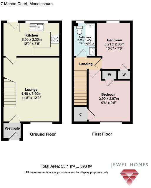 Mahon Court, Moodiesburn, North Lanarkshire, G69 floorplan