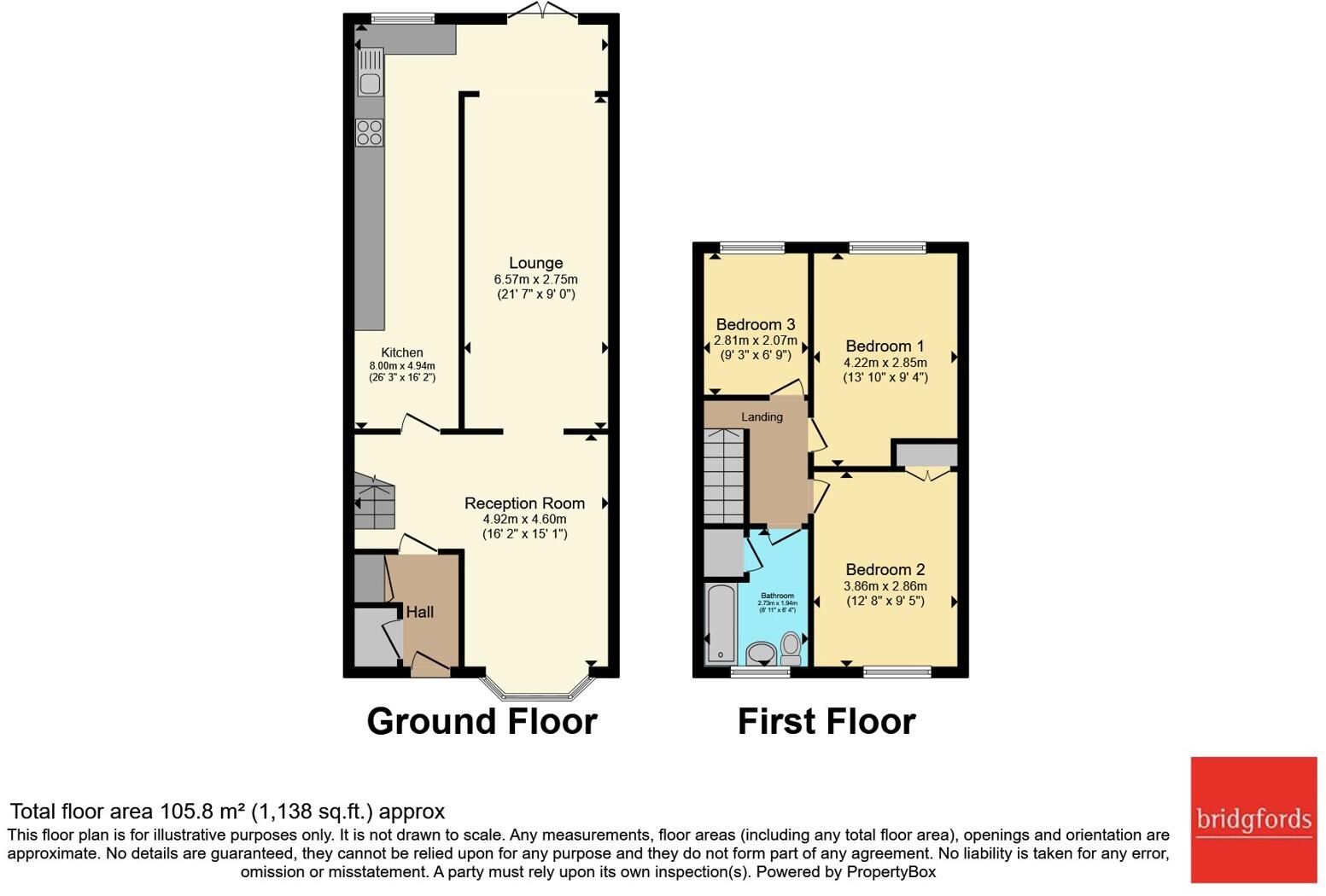 Bradfield Close, Stockport, Greater Manchester, SK5 floorplan