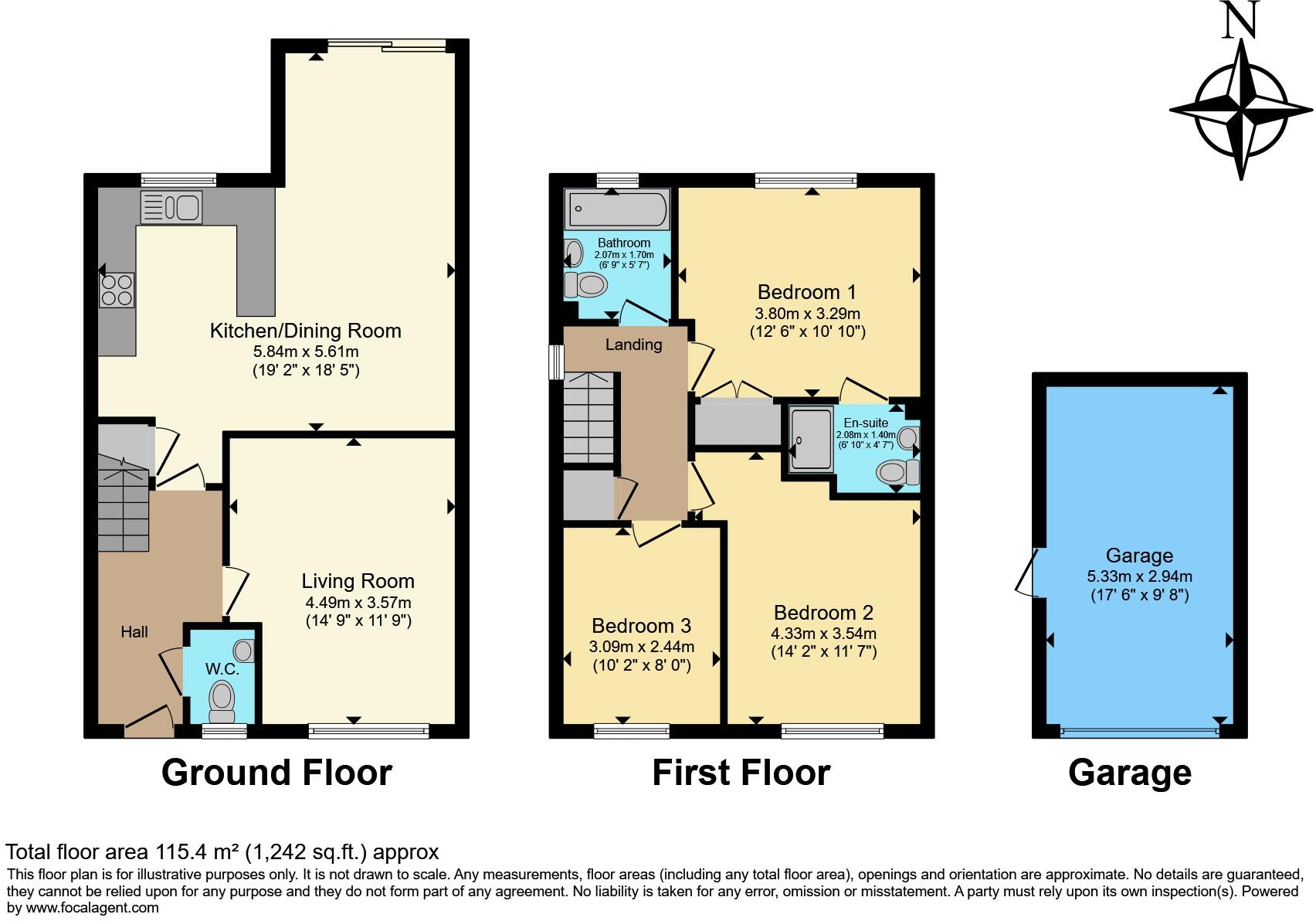 1, Harvest Way, Littleport, Ely, CB6 floorplan