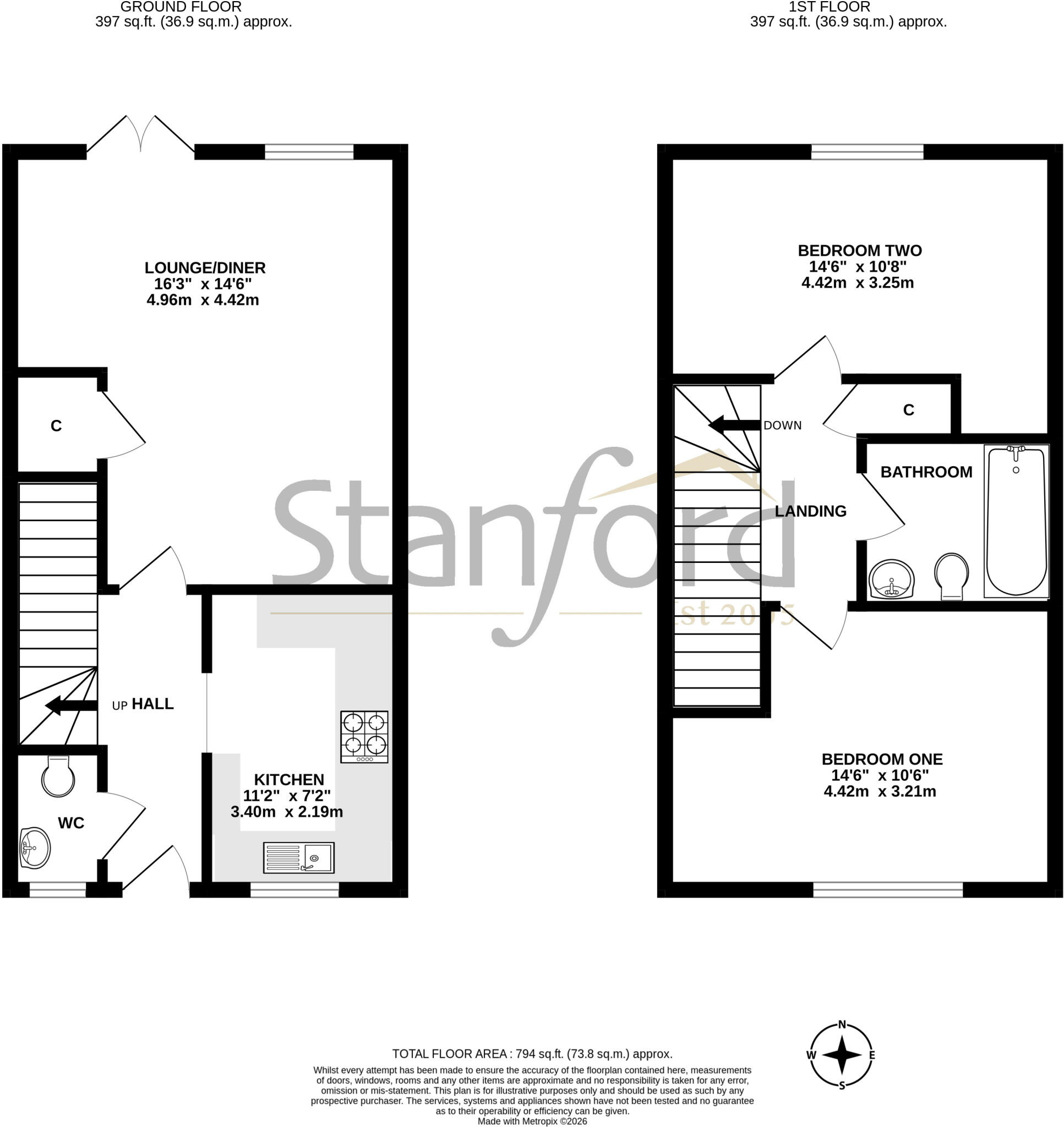Loveridge Way, Eastleigh floorplan
