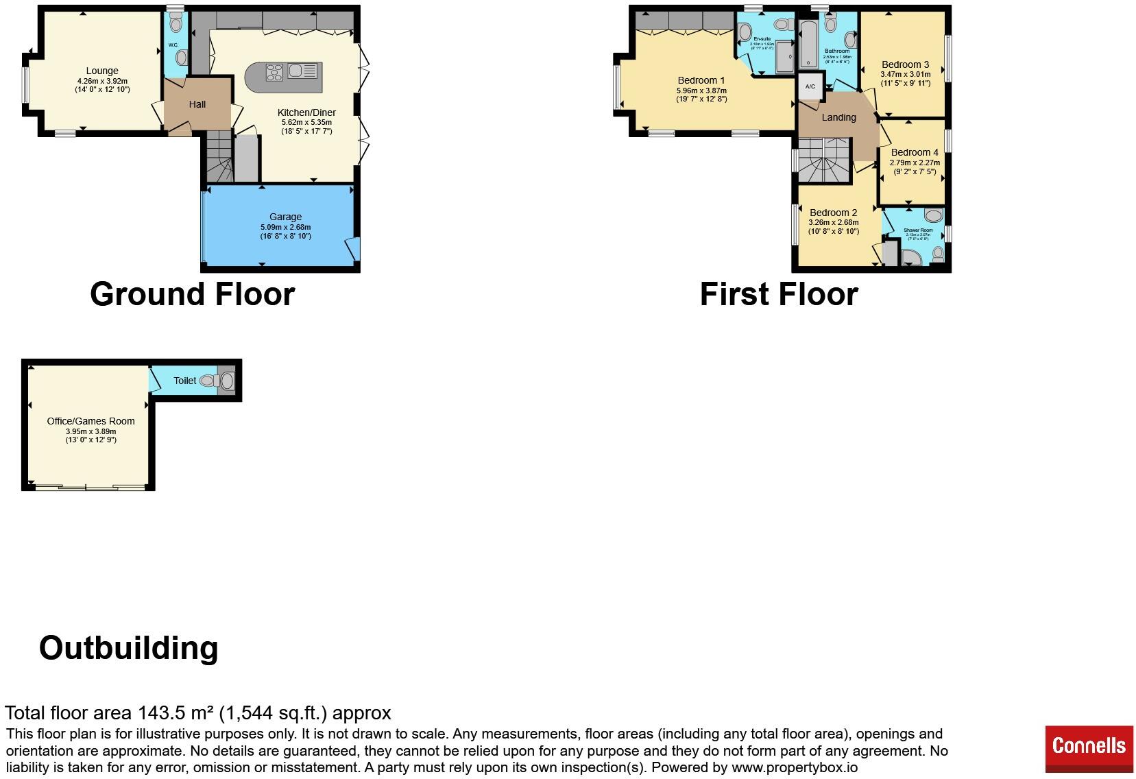 Ploughmans Way, Kingsnorth, Ashford floorplan