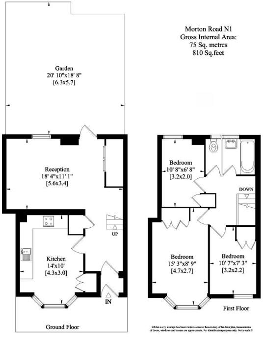 Morton Road, Islington, London, N1 floorplan