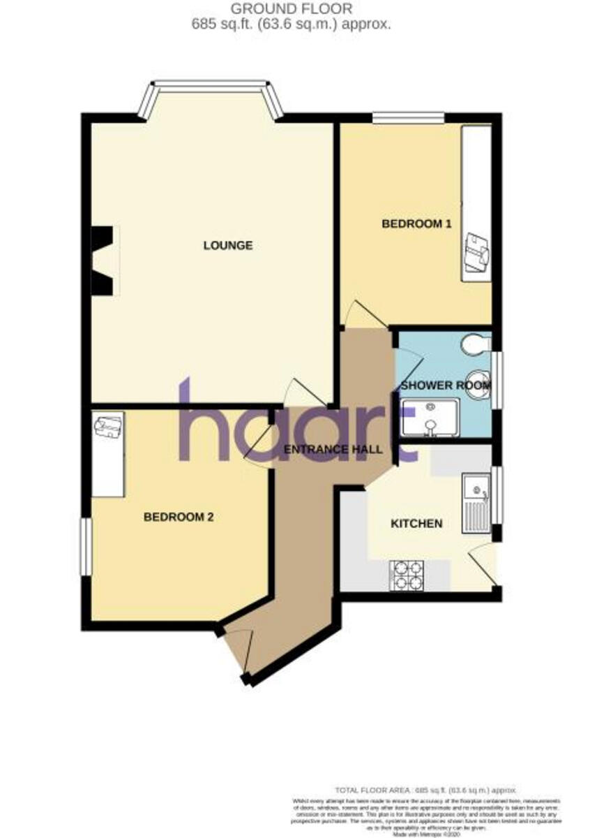 St Johns Court, Westcliff Parade, Westcliff-on-sea floorplan