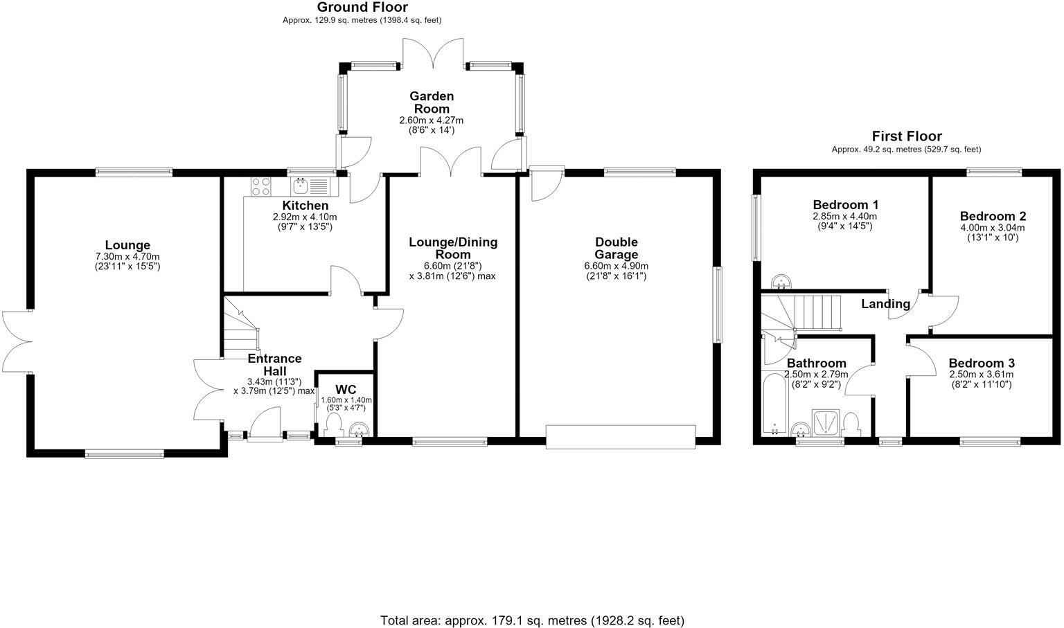 Clinton Drive, Sleaford, Lincolnshire, NG34 floorplan