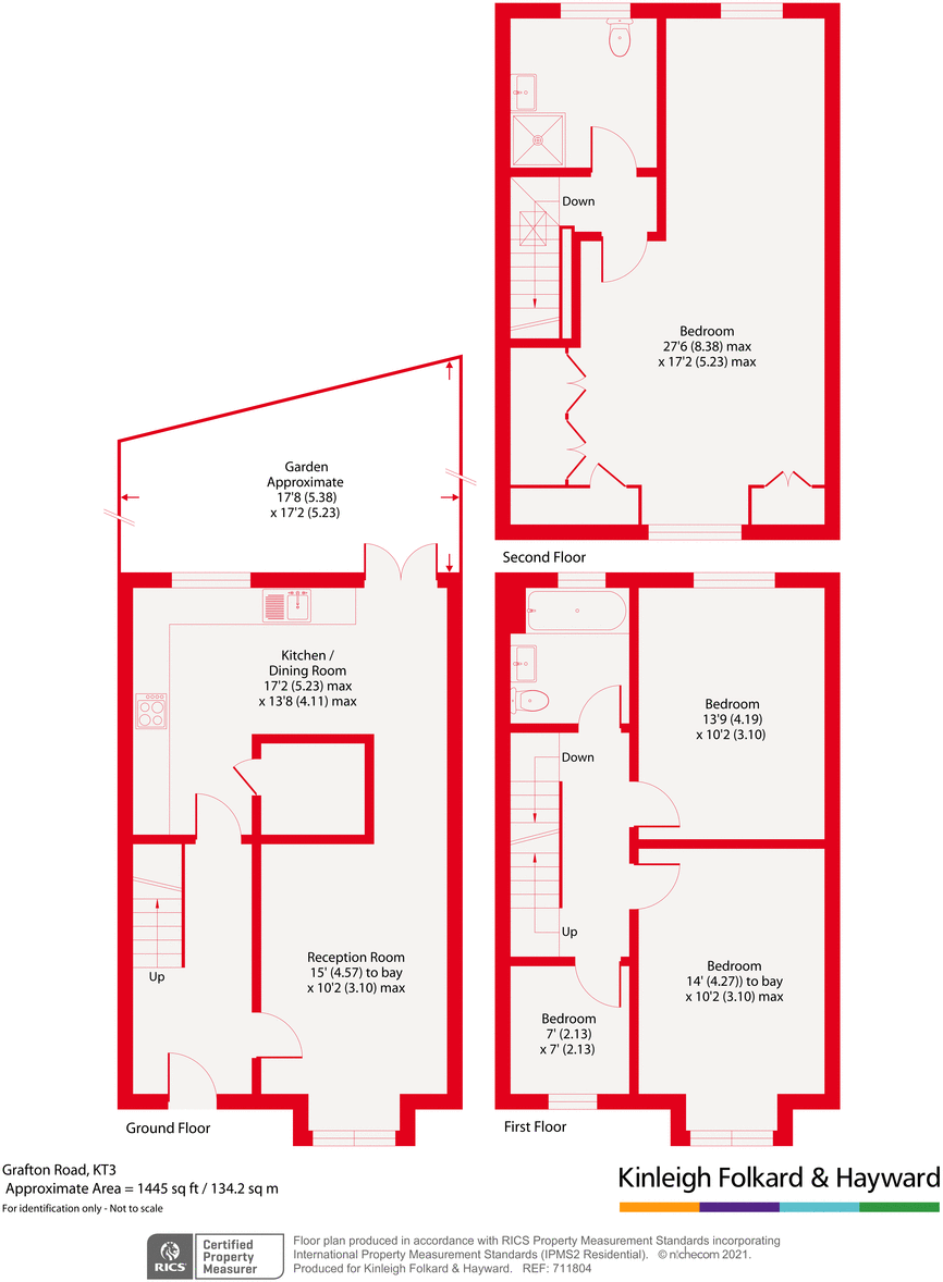 Grafton Road, New Malden, Surrey, KT3 floorplan