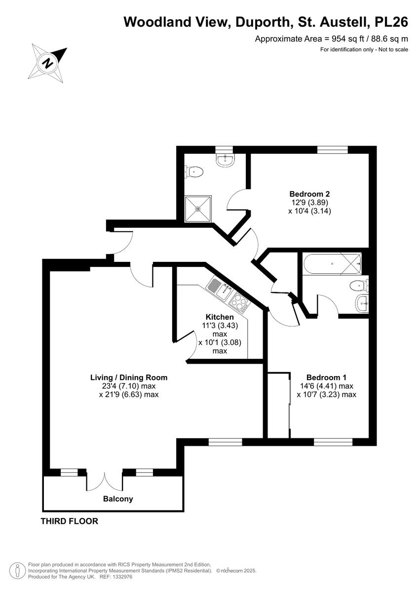 Woodland View, St. Austell, PL26 floorplan