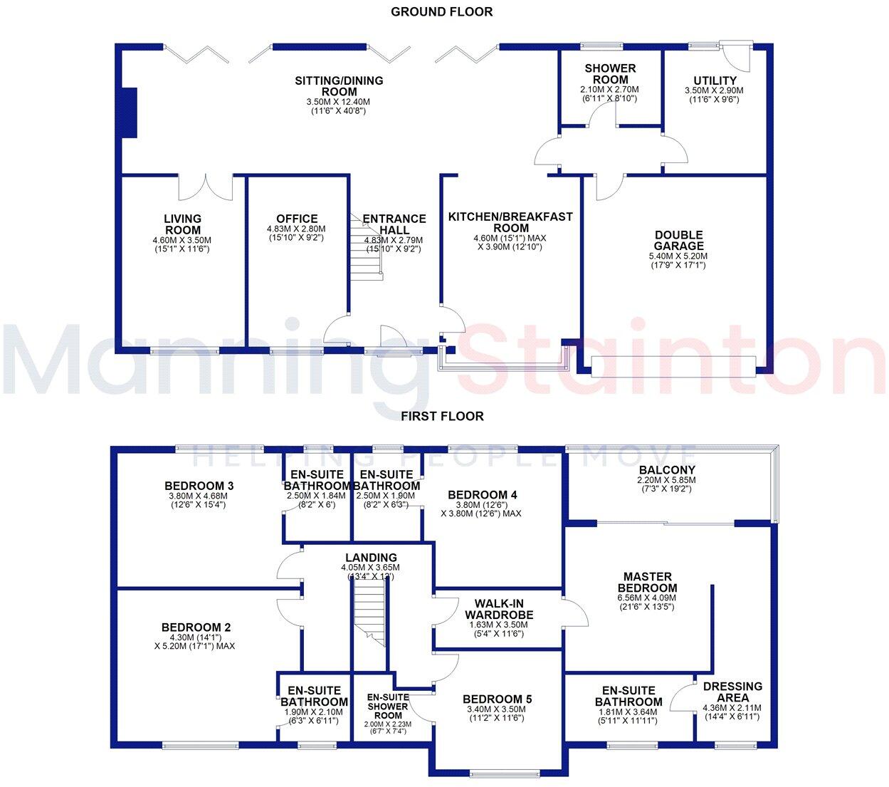 Shangri La, Baghill Road, Tingley, Wakefield floorplan