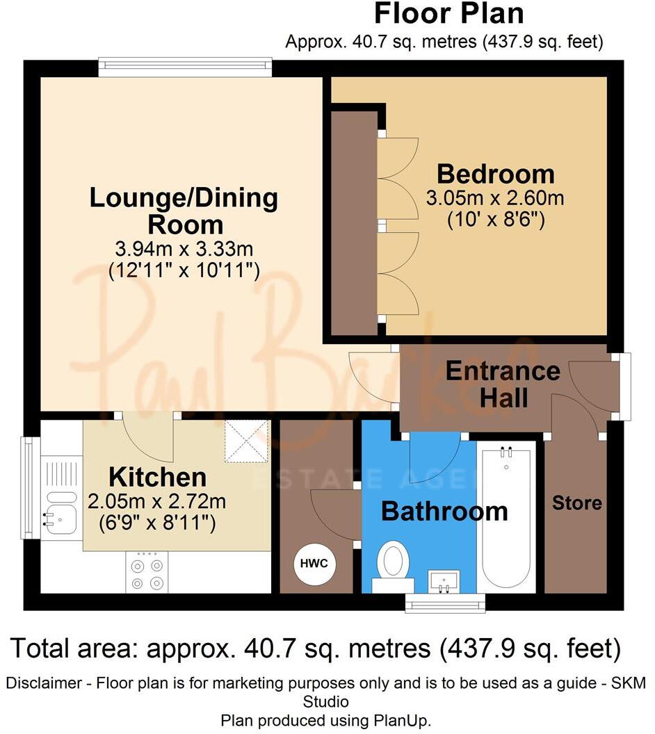 Avenue Road, St. Albans floorplan