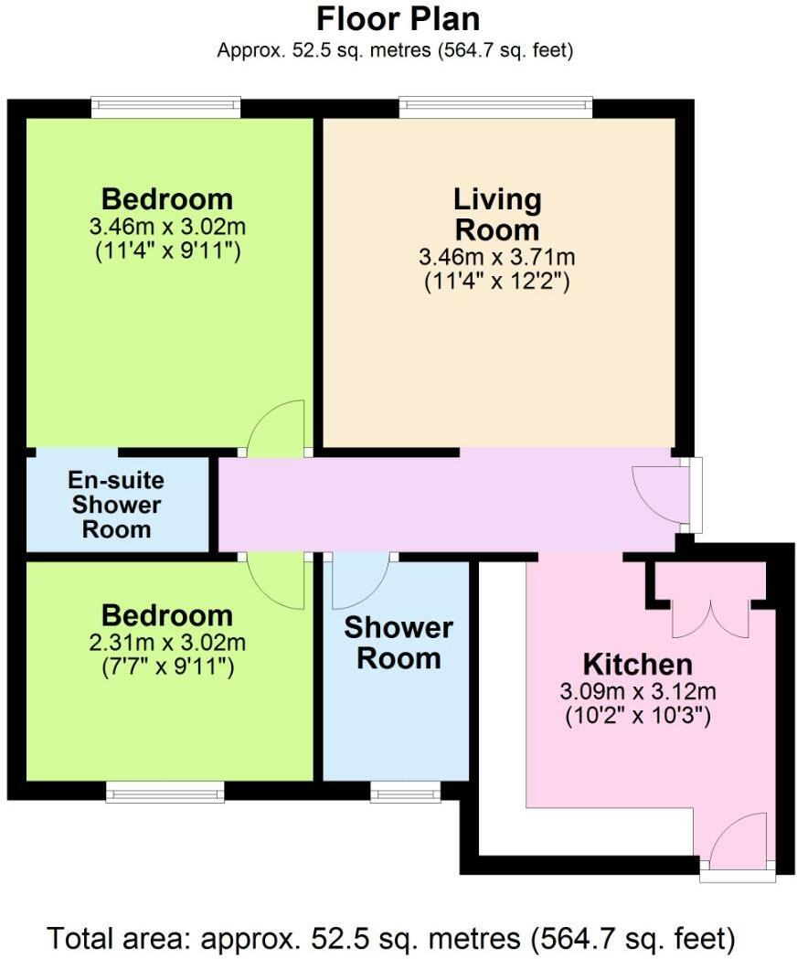 Sheridan Terrace, Hove floorplan