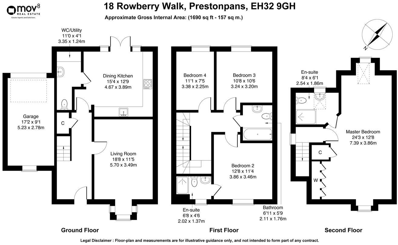 Rowberry Walk, Prestonpans, EH32 floorplan